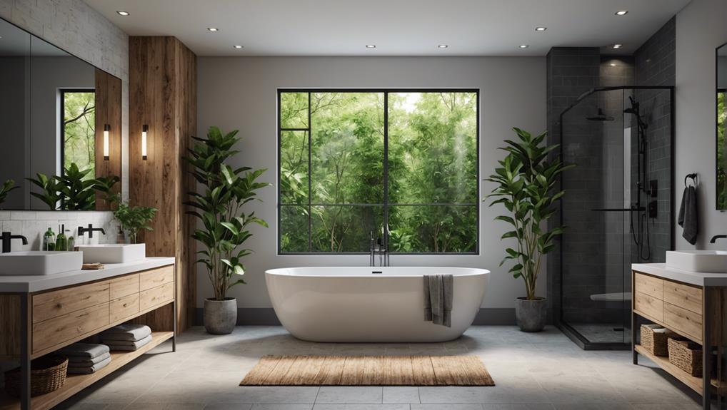 creating a luxurious bathroom