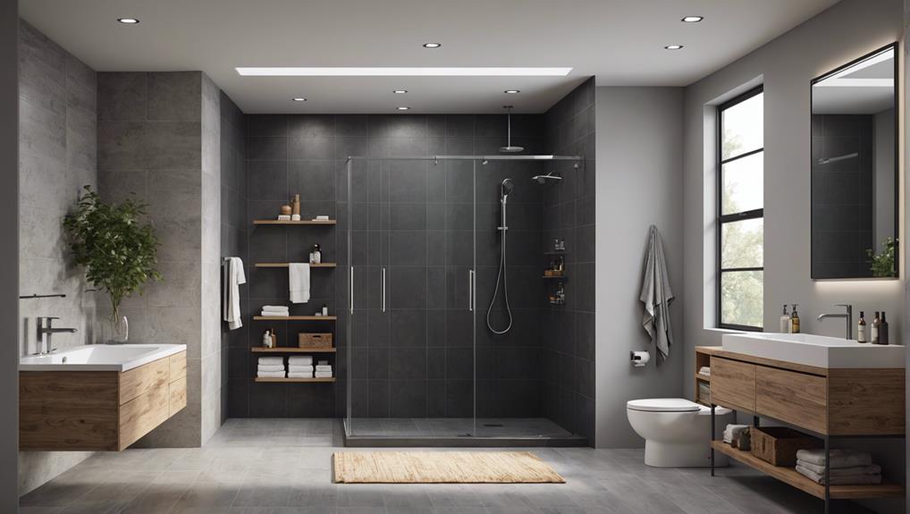 designing efficient bathroom spaces