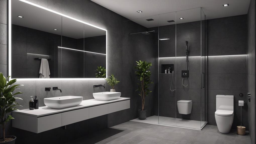 smart technology in bathrooms