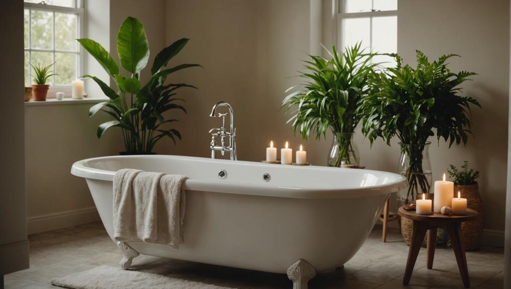 designing a tranquil bathroom